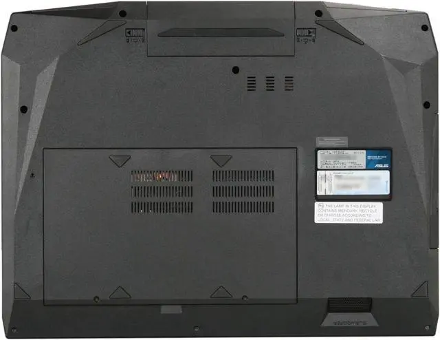 Alt view image 6 of 6 - ASUS Laptop G Series Intel Core i7-740QM 8GB Memory 500GB HDD NVIDIA GeForce GTX 460M 17.3" Windows 7 Home Premium 64-bit G73JW-XN1