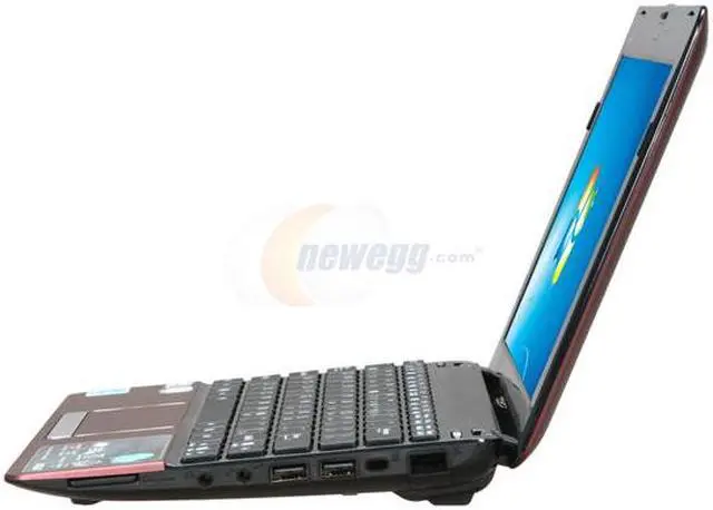 Alt view image 2 of 4 - ASUS Eee PC 1015PEM-MU17-RD Red Intel Atom N550(1.50GHz) Dual Core 10.1" WSVGA 1GB Memory 250GB HDD Netbook