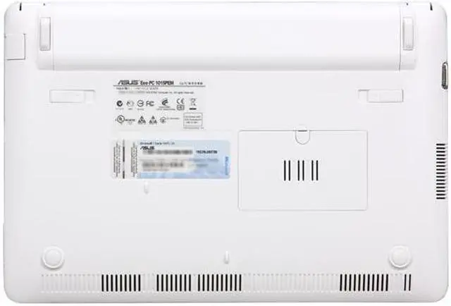 Alt view image 3 of 3 - ASUS Eee PC 1015PEM-MU17-WT White Intel Atom N550(1.50GHz) Dual Core 10.1" WSVGA 1GB Memory 250GB HDD Netbook