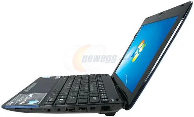Alt view image 2 of 4 - ASUS Eee PC 1015PN-PU17-BU Blue Intel Atom N550(1.50GHz) Dual Core 10.1" WSVGA 1GB Memory 250GB HDD Netbook