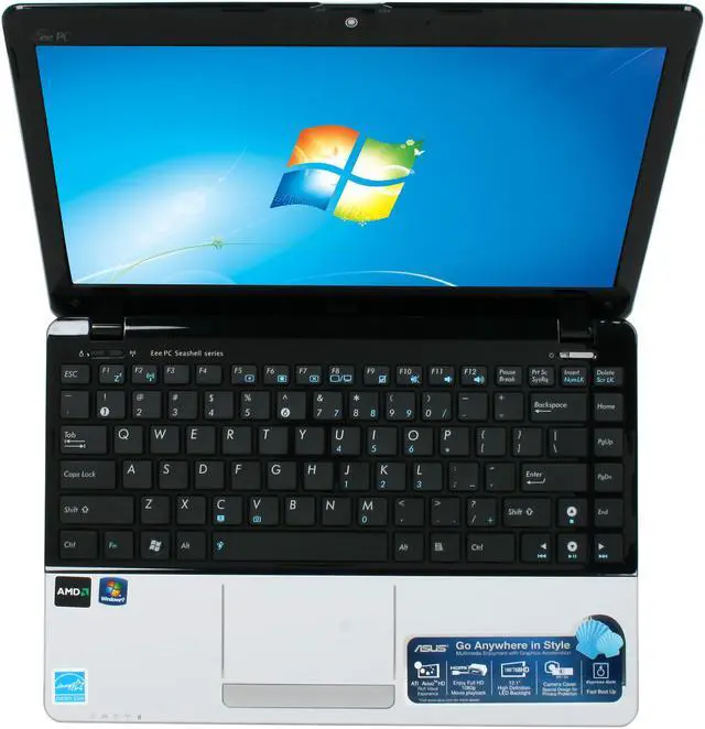 Alt view image 5 of 5 - ASUS Eee PC 1215T-MU17-SL Silver AMD Athlon II Neo K125(1.70 GHz) 12.1" WXGA 2GB DDR3 Memory 320GB HDD NetBook