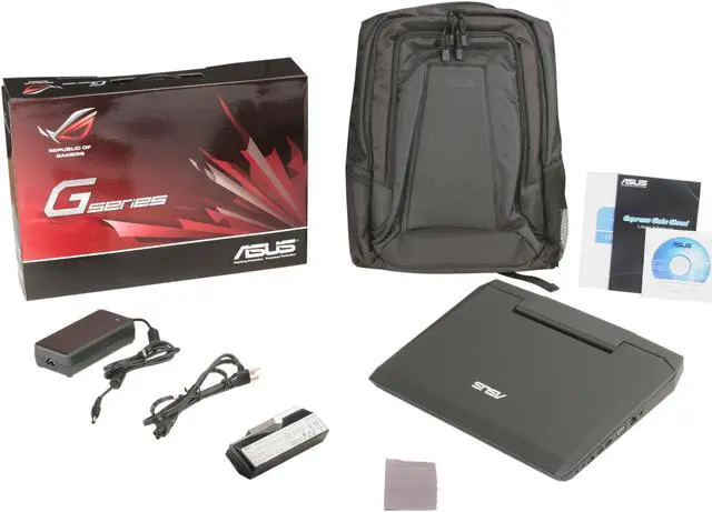 Alt view image 8 of 8 - ASUS Laptop G Series Intel Core i7-740QM 6GB Memory 750GB HDD NVIDIA GeForce GTX 460M 15.6" Windows 7 Home Premium 64-bit G53JW-A1