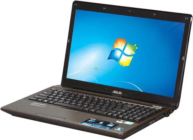Main image of ASUS Laptop K52 Series Intel Core i5-460M 4GB Memory 500GB HDD NVIDIA GeForce 310M + Intel HD 15.6" Windows 7 Home Premium 64-bit K52JC-B1