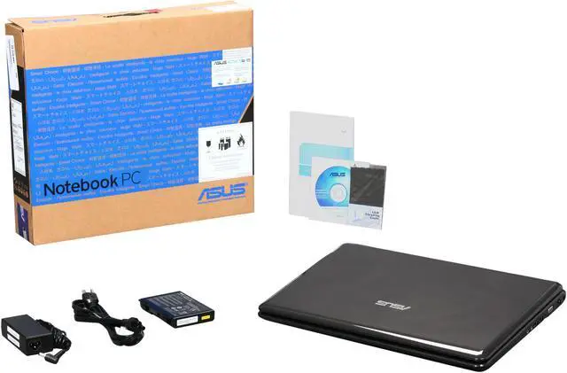 Alt view image 4 of 4 - ASUS Laptop K70 Series Intel Pentium T4500 4GB Memory 320GB HDD Intel GMA 4500M 17.3" Windows 7 Home Premium 64-bit K70IJ-X1
