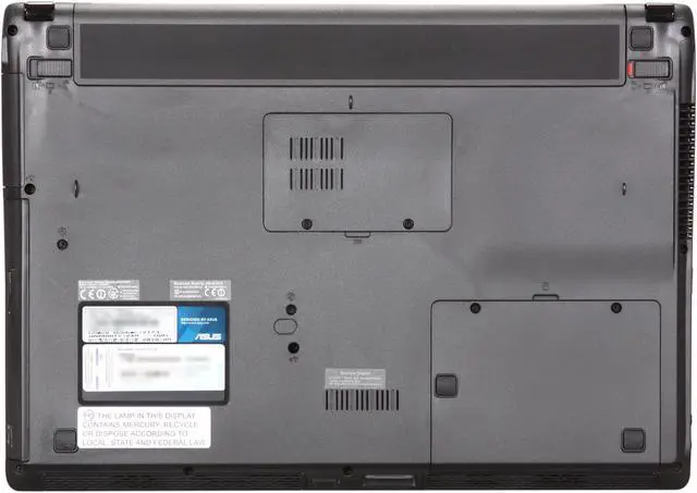 Alt view image 5 of 6 - ASUS Laptop Intel Core i7-740QM 4GB Memory 500GB HDD NVIDIA GeForce GT 335M 14.0" Windows 7 Home Premium 64-bit N82JQ-B2