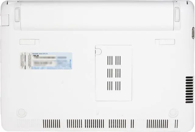 Alt view image 7 of 8 - ASUS Eee PC 1015PN-PU17-WT White Intel Atom N550(1.50GHz) Dual Core 10.1" WSVGA 1GB Memory 250GB HDD Netbook