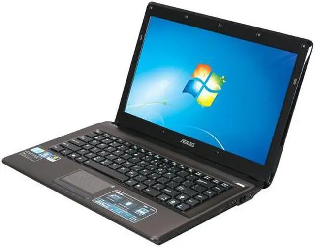 Main image of ASUS Notebook w/ NVIDIA Optimus K42 Series Intel Core i5-460M 4GB Memory 500GB HDD NVIDIA GeForce 310M + Intel HD 14.0" Windows 7 Home Premium 64-bit K42JC-C1