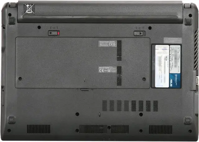 Alt view image 7 of 8 - ASUS Notebook w/ NVIDIA Optimus Bamboo Series Intel Core i3-370M 4GB Memory 500GB HDD NVIDIA GeForce 310M + Intel HD 13.3" Windows 7 Home Premium 64-bit U33JC-A1