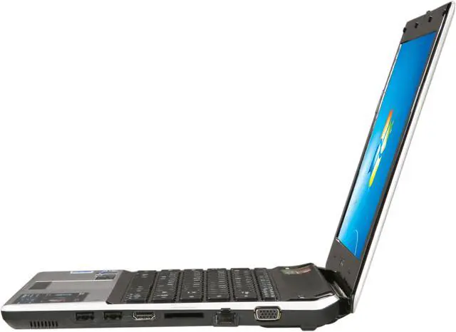Alt view image 2 of 8 - ASUS Notebook w/ NVIDIA Optimus U31 Series Intel Core i3-380M 4GB Memory 500GB HDD NVIDIA GeForce GT 415M + Intel HD 13.3" Windows 7 Home Premium 64-bit U31JG-A1