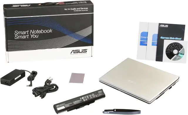 Alt view image 8 of 8 - ASUS Notebook w/ NVIDIA Optimus U31 Series Intel Core i3-380M 4GB Memory 500GB HDD NVIDIA GeForce GT 415M + Intel HD 13.3" Windows 7 Home Premium 64-bit U31JG-A1