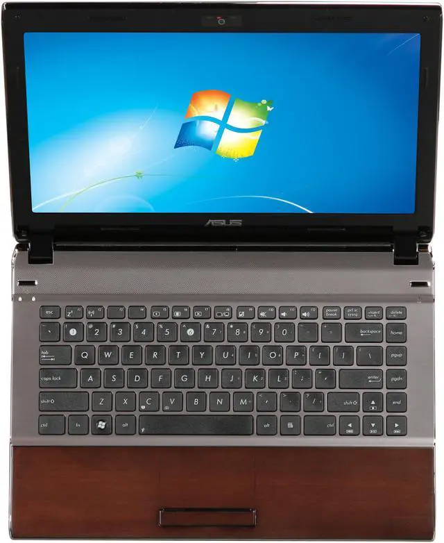 Alt view image 6 of 8 - ASUS Notebook w/ NVIDIA Optimus Bamboo Series Intel Core i5-460M 4GB Memory 640GB HDD NVIDIA GeForce 310M + Intel HD 14.0" Windows 7 Home Premium 64-bit U43JC-B1