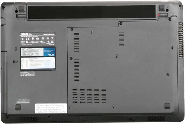 Alt view image 7 of 8 - ASUS Laptop K52 Series Intel Core i5-460M 4GB Memory 500GB HDD AMD Radeon HD 6370M 15.6" Windows 7 Home Premium 64-bit K52JT-A1