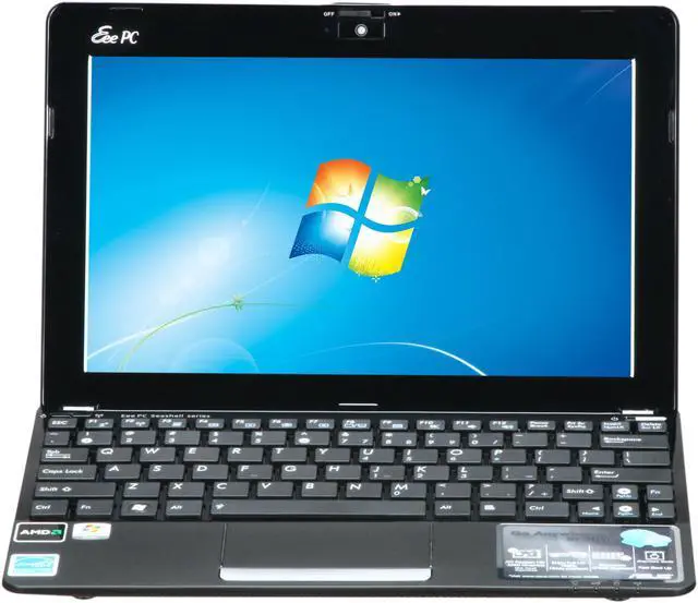 Alt view image 5 of 8 - ASUS Eee PC 1015T-MU17-RD Red AMD V Series V105(1.20 GHz) 10.1" WSVGA 1GB Memory 250GB HDD Netbook