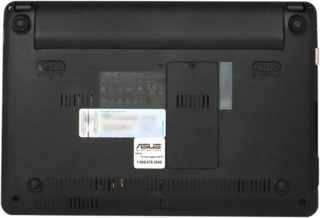 Alt view image 7 of 8 - ASUS Eee PC 1001PXD-MU17-BK Black Intel Atom N455(1.66 GHz) 10.1" WSVGA 1GB Memory 250GB HDD Netbook