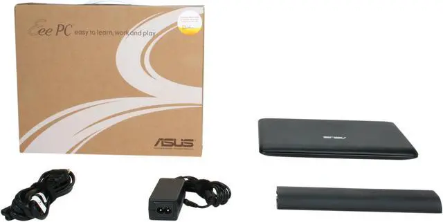 Alt view image 8 of 8 - ASUS Eee PC 1001PXD-MU17-BK Black Intel Atom N455(1.66 GHz) 10.1" WSVGA 1GB Memory 250GB HDD Netbook