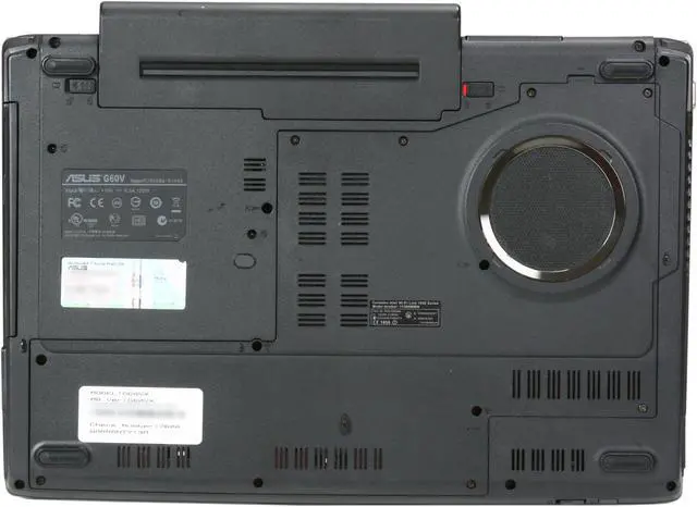Alt view image 7 of 8 - ASUS Laptop Intel Core 2 Duo P8700 4GB Memory 640GB HDD NVIDIA GeForce GTX 260M 16.0" Windows 7 Home Premium G60VX-RBBX09