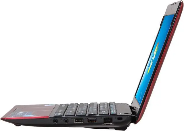 Alt view image 2 of 8 - ASUS Eee PC 1215P-MU17-RD Red Intel Atom N550(1.50 GHz) 12.1" WXGA 1GB DDR3 Memory 250GB HDD NetBook