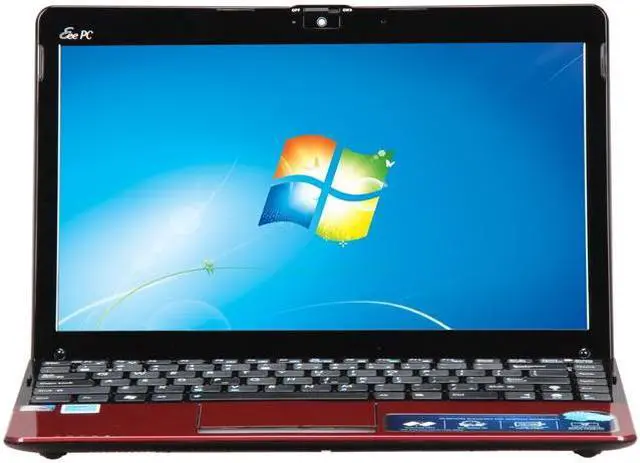 Alt view image 5 of 8 - ASUS Eee PC 1215P-MU17-RD Red Intel Atom N550(1.50 GHz) 12.1" WXGA 1GB DDR3 Memory 250GB HDD NetBook