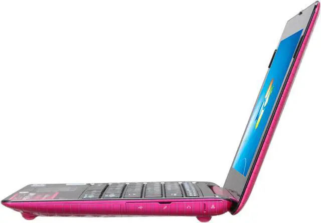Alt view image 2 of 8 - ASUS Eee PC 1008P-KR-PU27-PI Pink Intel Atom N550(1.50 GHz) 10.1" WSVGA 2GB Memory 320GB HDD Netbook