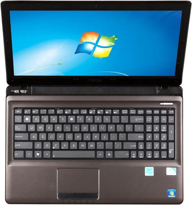 Alt view image 6 of 8 - ASUS Laptop K52 Series Intel Pentium P6100 3GB Memory 320GB HDD Intel HD Graphics 15.6" Windows 7 Home Premium K52F-BBR5