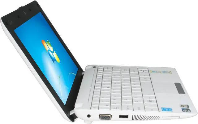 Alt view image 4 of 8 - ASUS Eee PC 1001PXD-EU17-WT White Intel Atom N455(1.66 GHz) 10.1" WSVGA 1GB Memory 250GB HDD Netbook