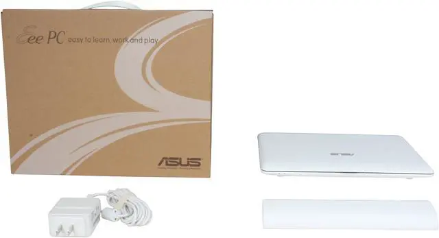 Alt view image 8 of 8 - ASUS Eee PC 1001PXD-EU17-WT White Intel Atom N455(1.66 GHz) 10.1" WSVGA 1GB Memory 250GB HDD Netbook