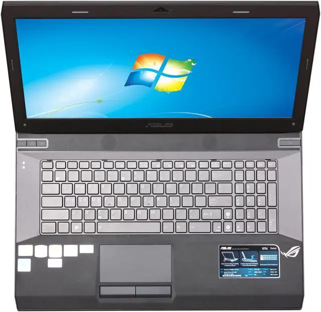 Alt view image 6 of 8 - ASUS Laptop G73 Series Intel Core i7-840QM 8GB Memory 1TB HDD NVIDIA GeForce GTX 460M 17.3" Windows 7 Home Premium 64-bit G73JW-X8