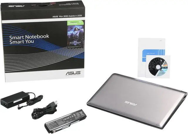 Alt view image 8 of 8 - ASUS Laptop N53 Series Intel Core i5-2410M 4GB Memory 640GB HDD NVIDIA GeForce GT 550M 15.6" Windows 7 Home Premium 64-bit N53SN-XV1