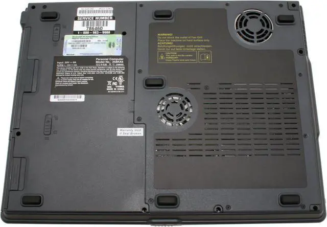 Alt view image 13 of 18 - ABS Laptop 3400+ 512MB Memory 80GB HDD ATI Mobility Radeon 9700 15.4" Windows XP Home Mayhem G3 S34