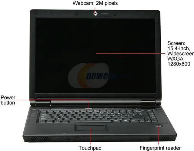 Alt view image 4 of 13 - ABS Laptop MAYHEM M Series Intel Core 2 Duo T7500 2GB Memory 160GB HDD NVIDIA GeForce 8600M GT 15.4" Windows Vista Home Premium M86-751