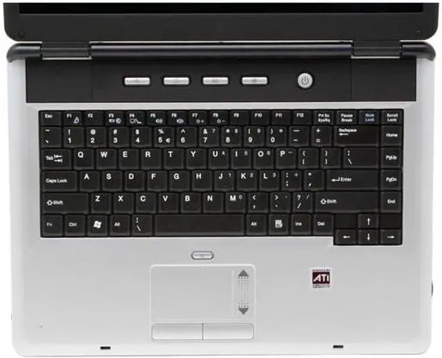 Alt view image 4 of 14 - iBUYPOWER Laptop AMD Turion 64 ML-44 2GB Memory 120GB HDD ATI Mobility Radeon X700 15.4" Windows XP Media Center S-550CX