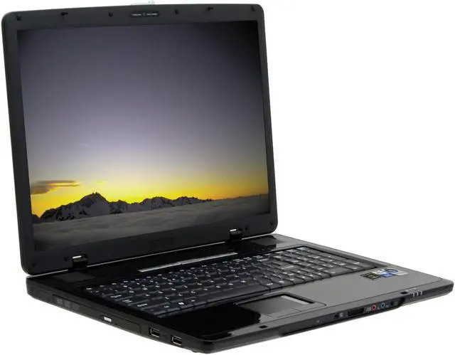 Main image of iBUYPOWER Laptop Intel Core 2 Duo T7700 2GB Memory 160GB HDD NVIDIA GeForce 8600M GT 17.0" Windows Vista Home Premium CRZ-99