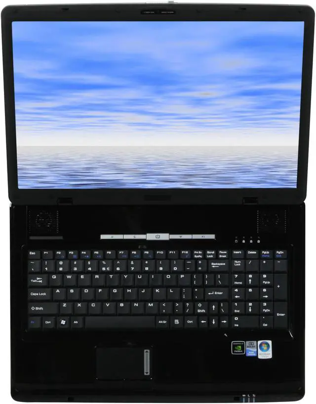 Alt view image 13 of 14 - iBUYPOWER Laptop Intel Core 2 Duo T9300 4GB Memory 250GB HDD NVIDIA GeForce 8600M GT 17.0" Windows Vista Home Premium CRZ-997