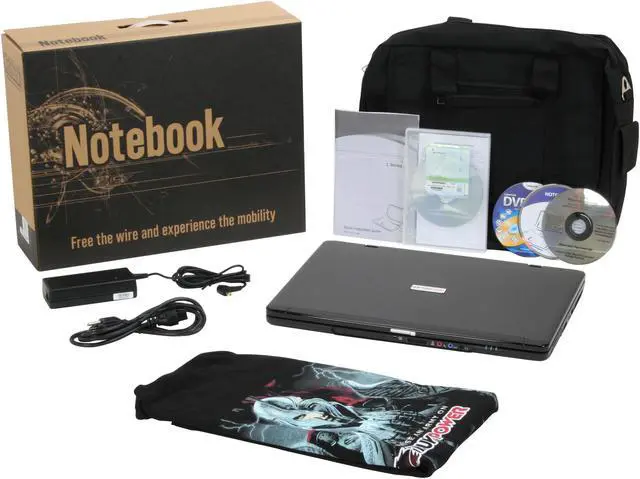 Alt view image 14 of 14 - iBUYPOWER Laptop Intel Core 2 Duo T9300 4GB Memory 250GB HDD NVIDIA GeForce 8600M GT 17.0" Windows Vista Home Premium CRZ-997