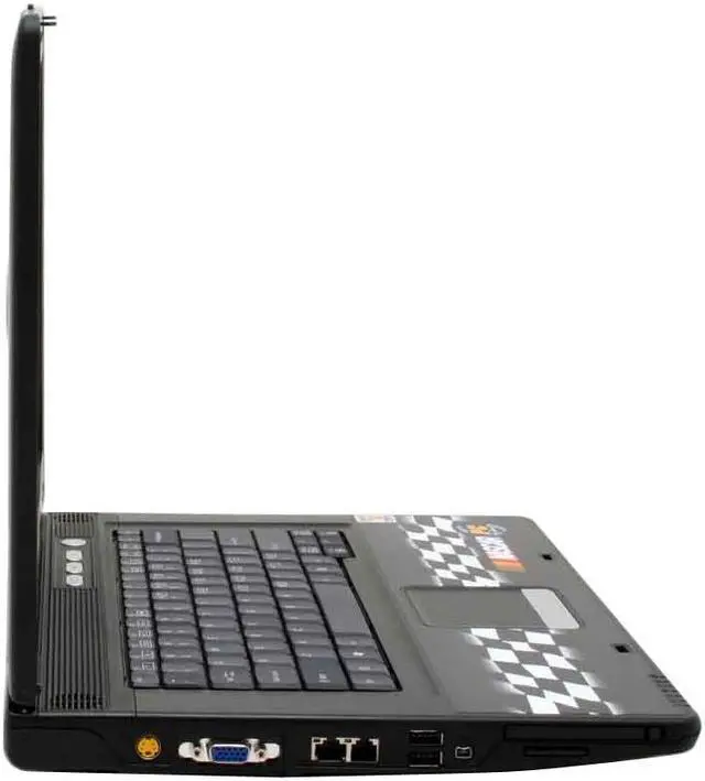 Alt view image 7 of 19 - NASCAR PC Laptop AMD Turion 64 ML-30 512MB Memory 80GB HDD ATI Radeon Xpress 200M IGP 15.4" Windows XP Home NCL3001