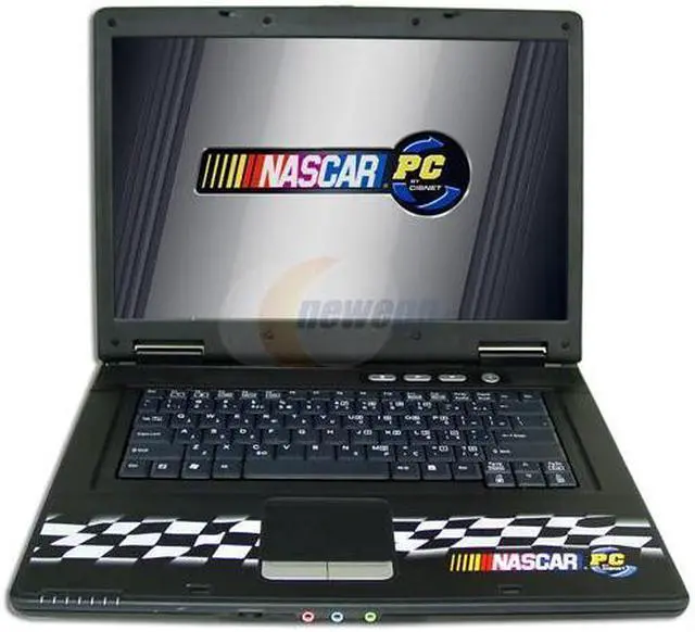 Main image of NASCAR PC Laptop AMD Turion 64 ML-30 512MB Memory 80GB HDD ATI Radeon Xpress 200M IGP 15.4" Windows XP Home NCL3001
