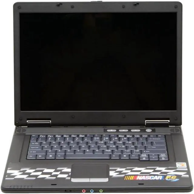 Alt view image 3 of 12 - NASCAR PC Laptop AMD Turion 64 ML-30 512MB Memory 60GB HDD ATI Radeon Xpress 200M IGP 15.4" Windows XP Home NCL3006