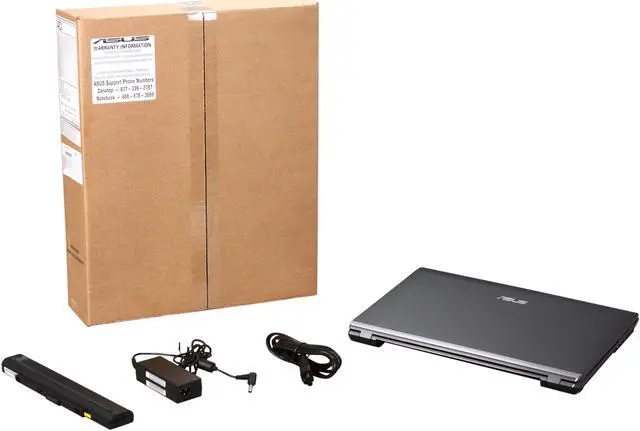 Alt view image 8 of 8 - ASUS Laptop Intel Core i5-460M 4GB Memory 640GB HDD Intel HD Graphics 15.6" Windows 7 Home Premium 64-bit U52F-BBL9