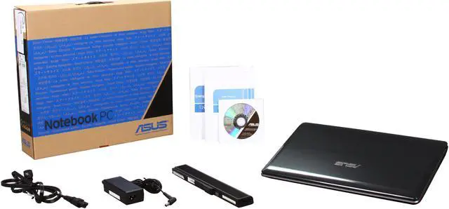 Alt view image 8 of 8 - ASUS Laptop A52 Series Intel Core i3-380M 4GB Memory 500GB HDD Intel HD Graphics 15.6" Windows 7 Home Premium 64-bit A52F-XE5