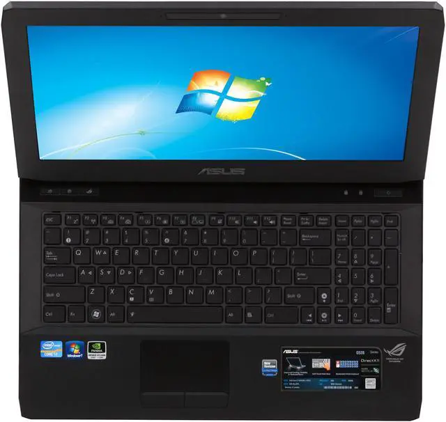Alt view image 6 of 8 - ASUS Laptop G Series Intel Core i7-2630QM 6GB Memory 500GB HDD NVIDIA GeForce GTX 460M 15.6" Windows 7 Home Premium 64-bit G53SW-XN1