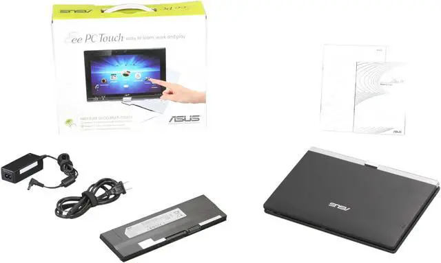 Alt view image 10 of 10 - ASUS Eee PC T101MT-EU37-BK 1GB Memory 10.1" 1024 x 600 Tablet PC Windows 7 Starter