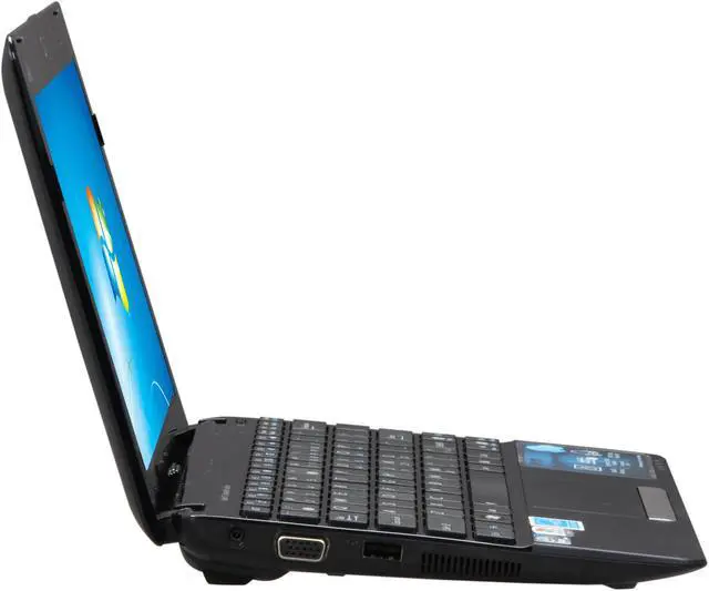 Alt view image 4 of 8 - ASUS Eee PC 1015PX-MU17-BK Black Intel Atom N570(1.66GHz) Dual Core 10.1" WSVGA 1GB Memory 250GB HDD Netbook