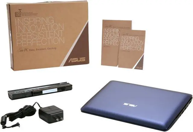 Alt view image 8 of 8 - ASUS Eee PC 1015PX-MU17-BU Blue Intel Atom N570(1.66GHz) Dual Core 10.1" WSVGA 1GB Memory 250GB HDD Netbook
