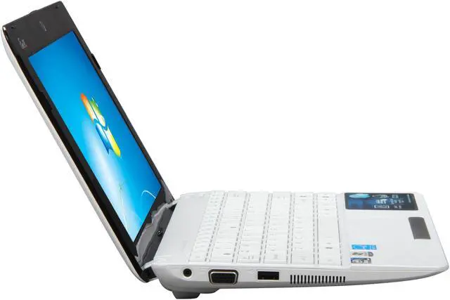 Alt view image 4 of 8 - ASUS Eee PC 1015PX-MU17-WT White Intel Atom N570(1.66GHz) Dual Core 10.1" WSVGA 1GB Memory 250GB HDD Netbook
