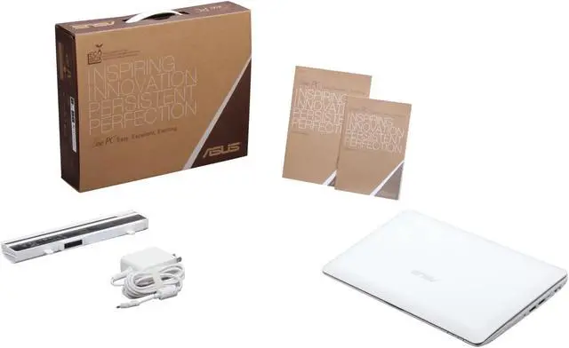 Alt view image 8 of 8 - ASUS Eee PC 1015PX-MU17-WT White Intel Atom N570(1.66GHz) Dual Core 10.1" WSVGA 1GB Memory 250GB HDD Netbook