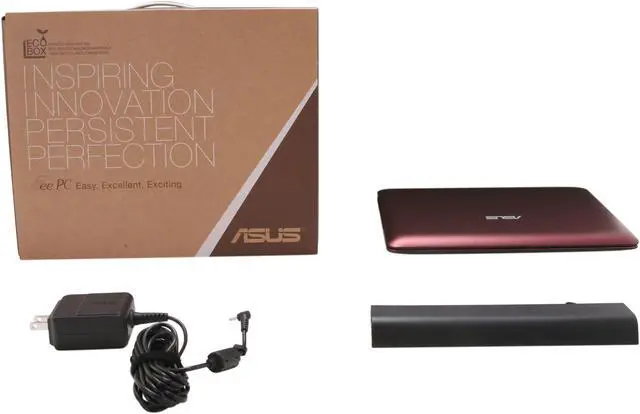 Alt view image 7 of 7 - ASUS Eee PC 1015PX-SU17-RD Red Intel Atom N570(1.66 GHz) 10.1" WSVGA 2GB Memory 320GB HDD Netbook