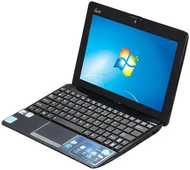 Main image of ASUS Eee PC 1015PED-PU17-BK(RB) Black Intel Atom N475(1.83 GHz) 10.1" WSVGA 1GB Memory 250GB HDD Netbook