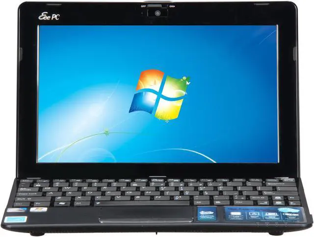 Alt view image 5 of 8 - ASUS Eee PC 1015PED-PU17-BK(RB) Black Intel Atom N475(1.83 GHz) 10.1" WSVGA 1GB Memory 250GB HDD Netbook