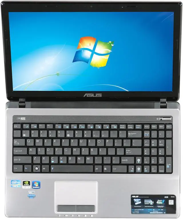 Alt view image 6 of 8 - ASUS Laptop A53 Series Intel Core i5-2410M 6GB Memory 750GB HDD NVIDIA GeForce GT 540M 15.6" Windows 7 Home Premium 64-bit A53SV-XE2