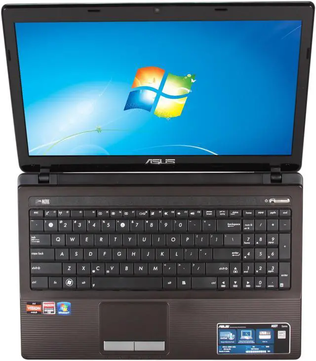 Alt view image 6 of 8 - ASUS Laptop A53 Series AMD A4-3300M 4GB Memory 500GB HDD AMD Radeon HD 6650M 15.6" Windows 7 Home Premium 64-bit A53TA-XN1